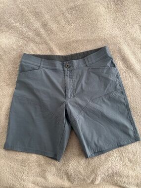 Kuhl Renegade Rock 9" Shorts - Men's Charcoal Blue - 36" waist